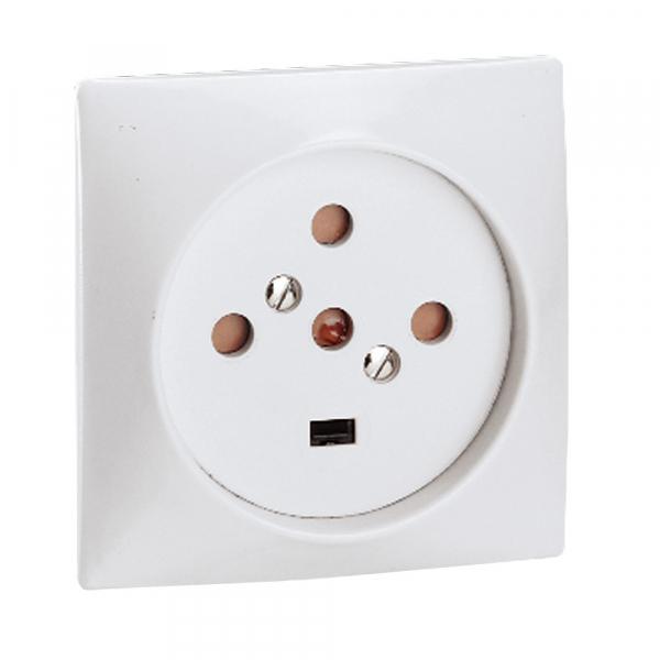 Legrand Розетка встраиваемая силовая 20А 3P+N+E 55427