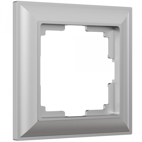Werkel  Fiore  Серебро Рамка 1-местная WL14-Frame-01/ a038845