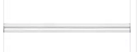 Светильник светодиодный ОНЛАЙТ 61 188 OLF-P1-10-4K-LED IP40 871х22х36мм с выключателем